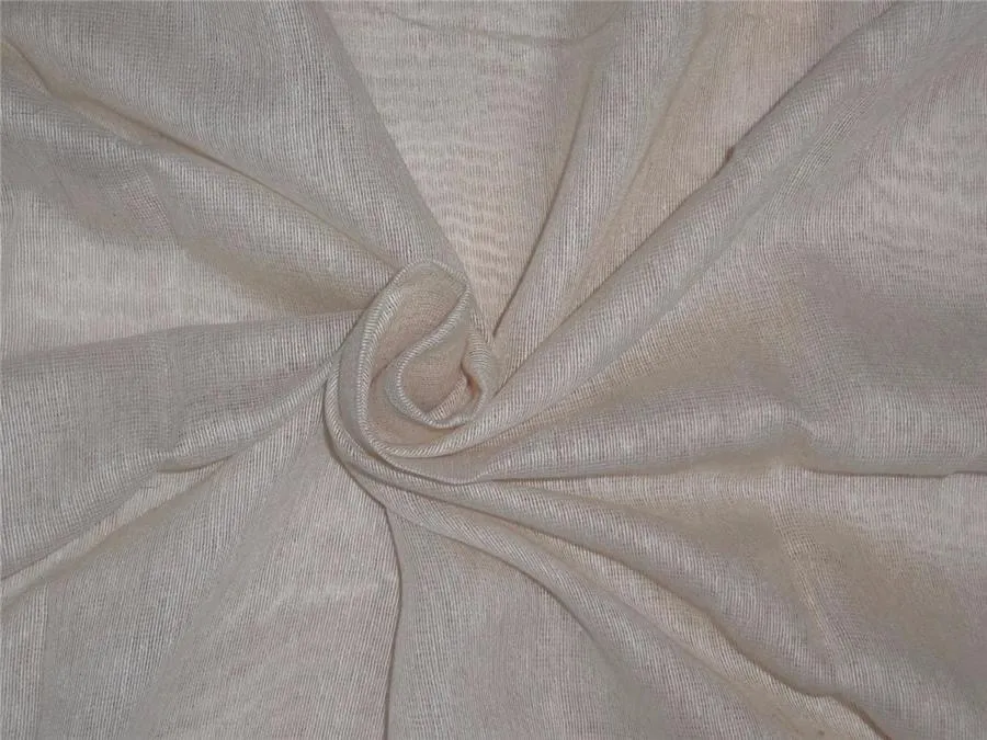 50 yards of sheer linen fabric natural color 56 wide Dyeable