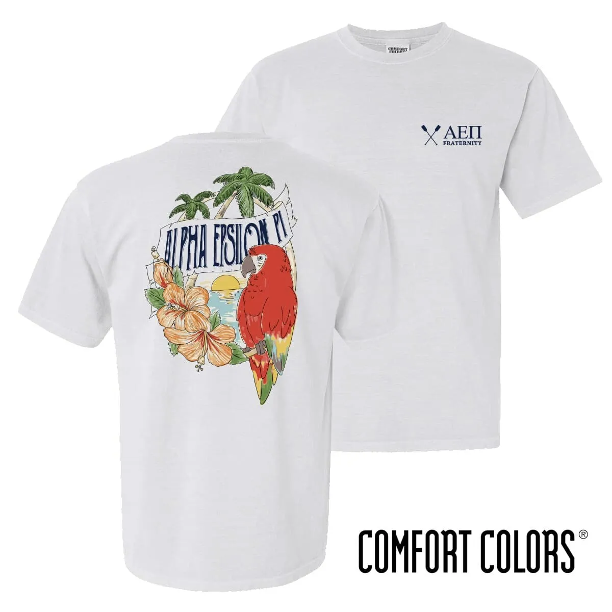 AEPi Comfort Colors Tropical Tee