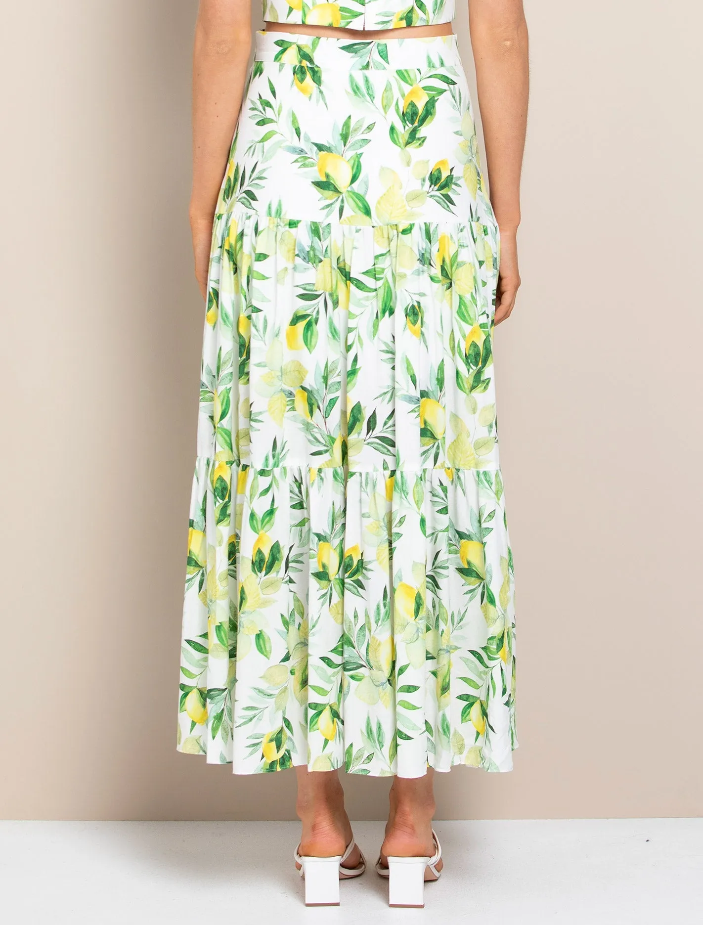 Aria Tiered Maxi Skirt