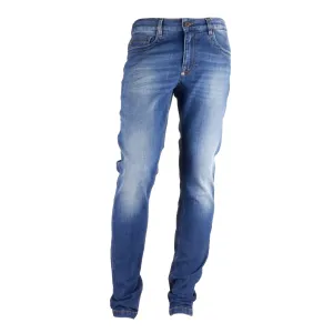 Bikkembergs Sleek Dark Blue Regular Fit Jeans