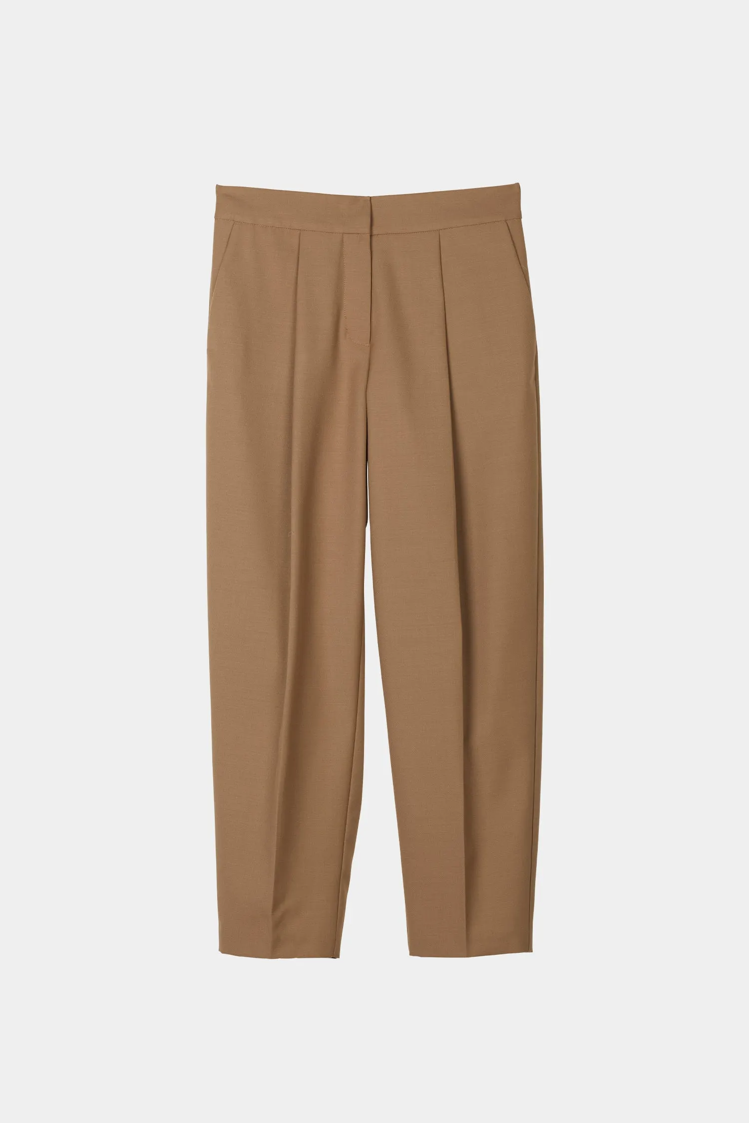 BOSA TROUSERS - BEIGE WOOL