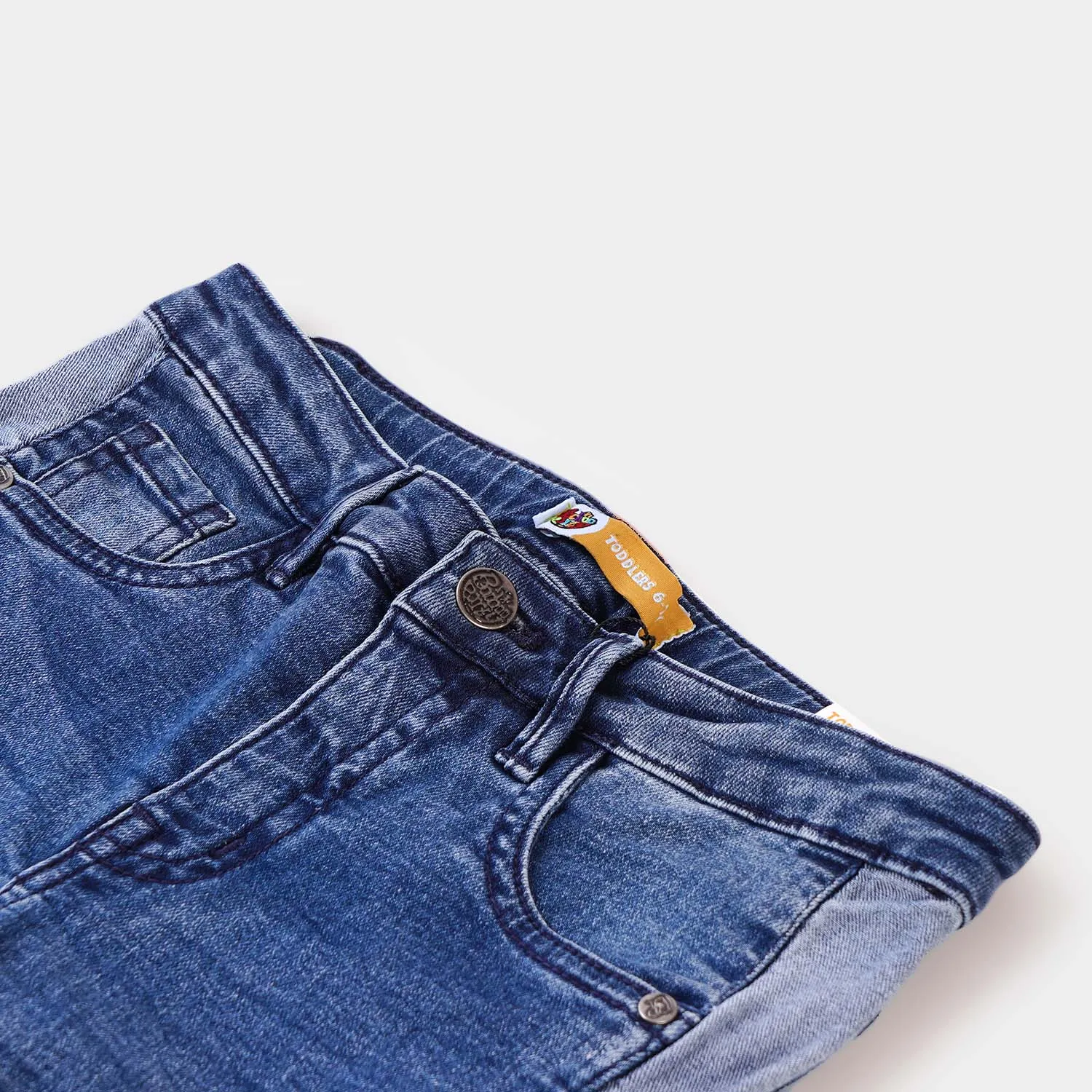 Boys Pant Denim Reverse DNM-Mid Blue