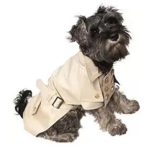 Brown's Pet Range Urban | Cream Trench Coat For Dogs