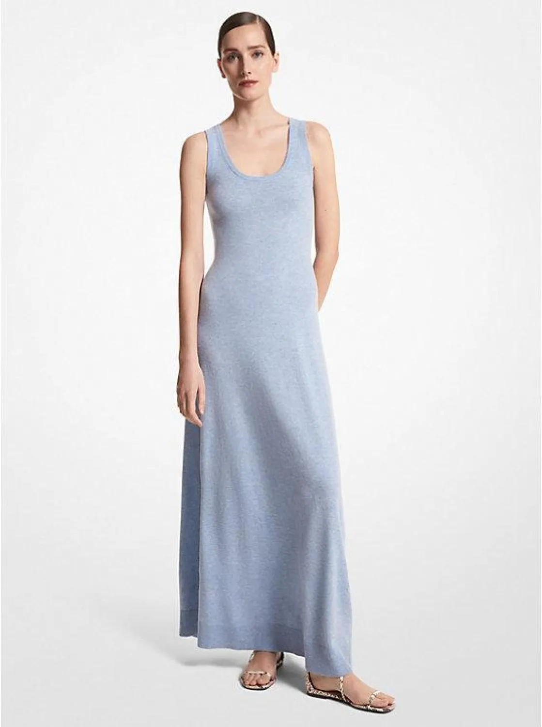 Cashmere Flared Tank Dress