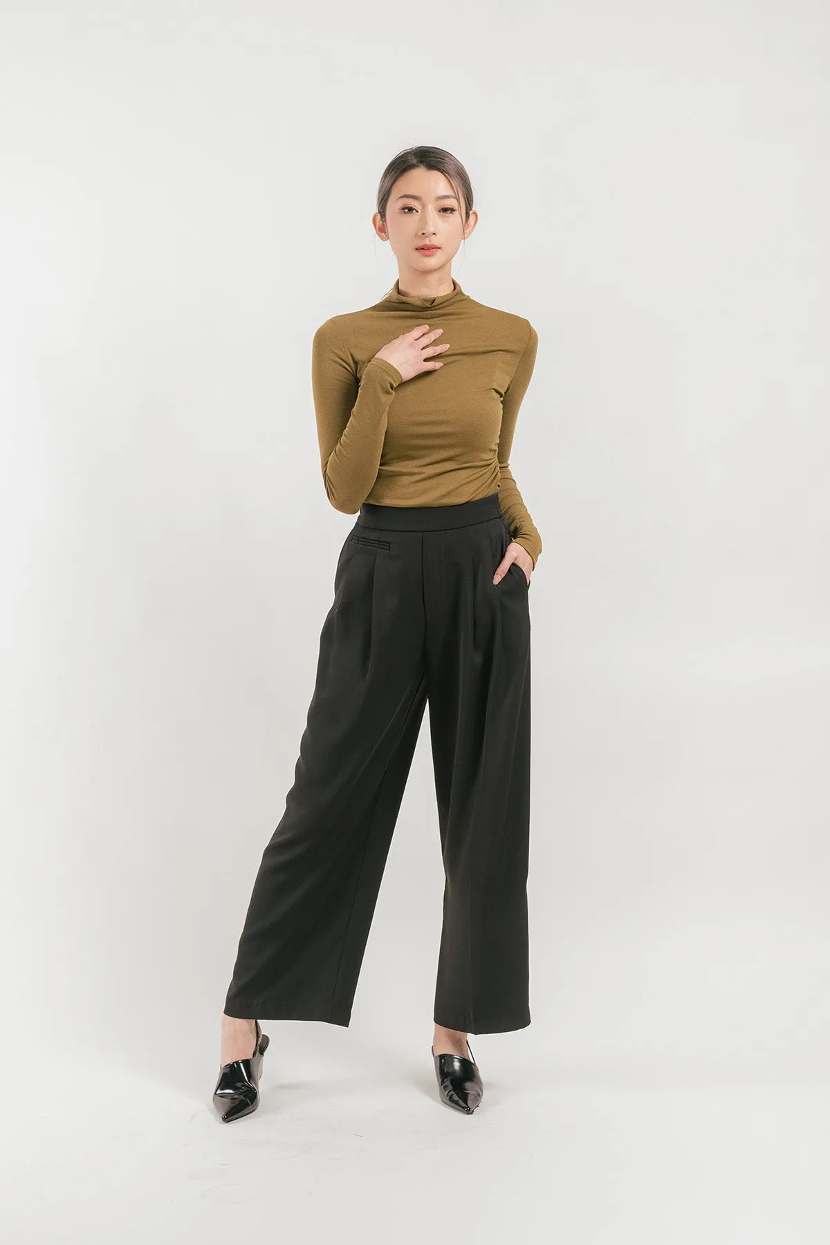 Derissa High Waisted Flare Leg Pants