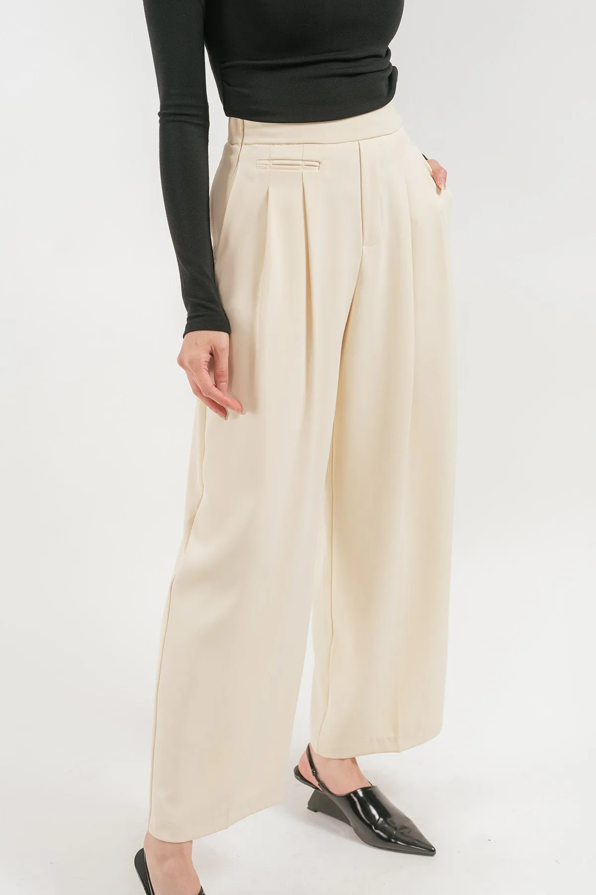 Derissa High Waisted Flare Leg Pants