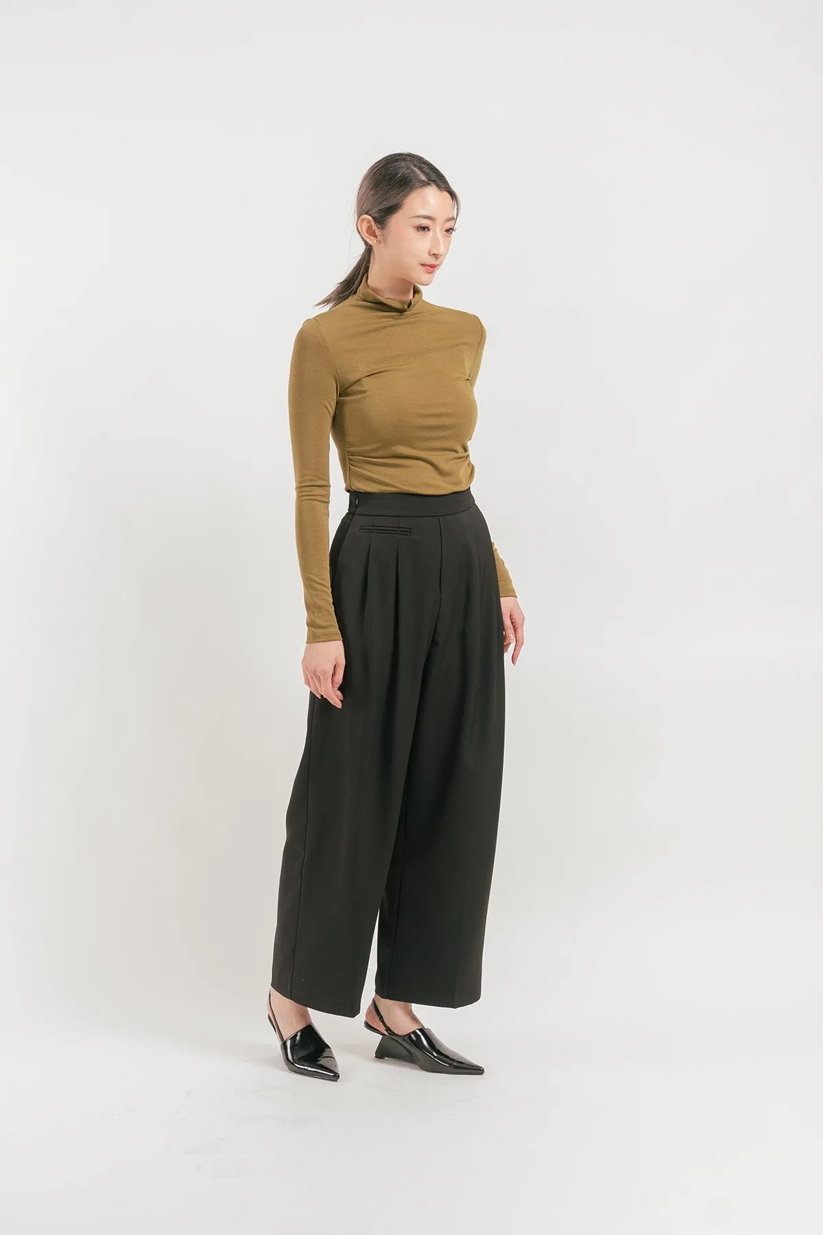 Derissa High Waisted Flare Leg Pants