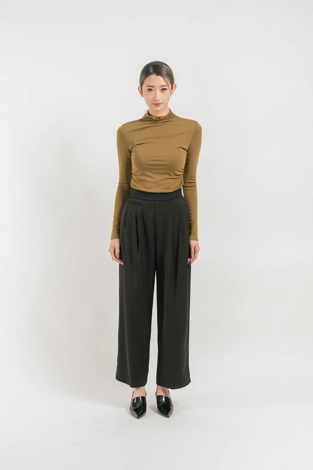 Derissa High Waisted Flare Leg Pants