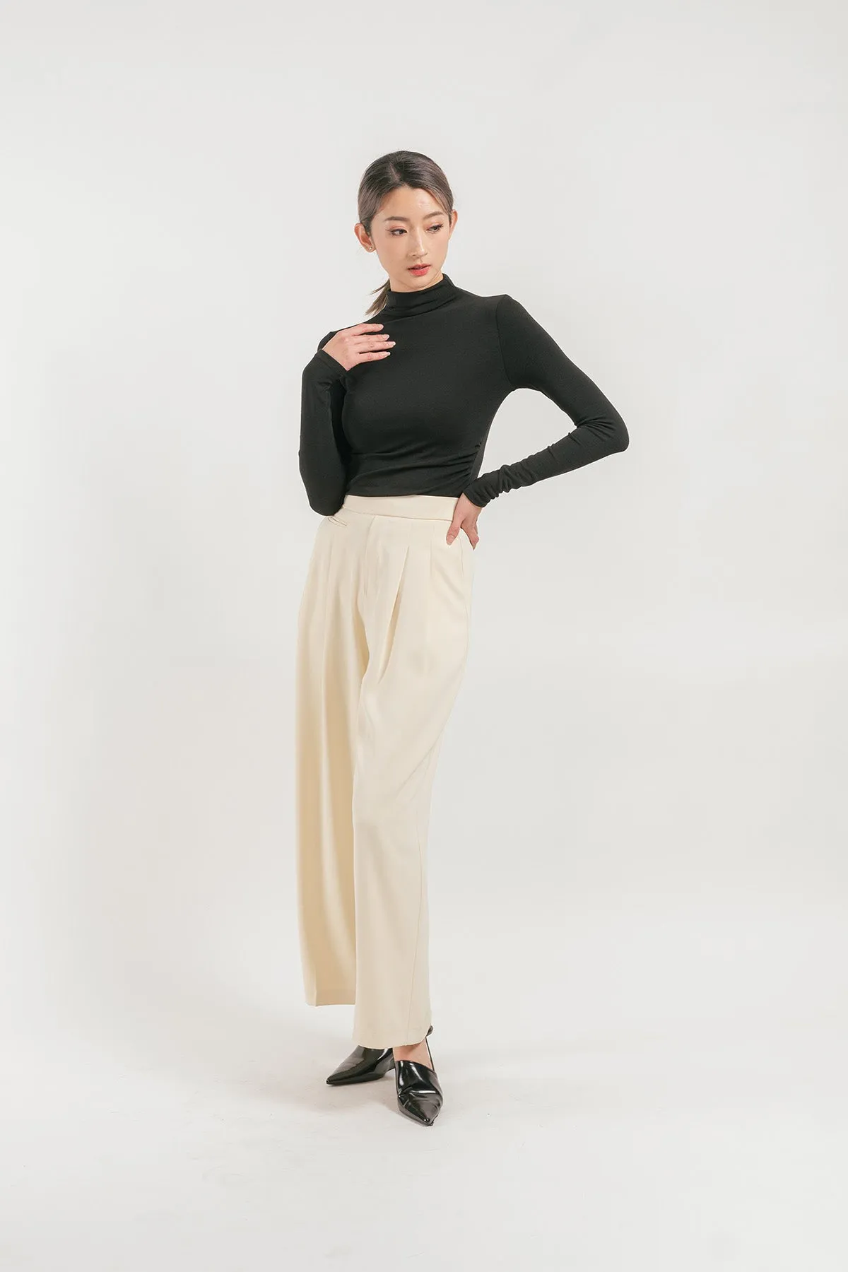 Derissa High Waisted Flare Leg Pants