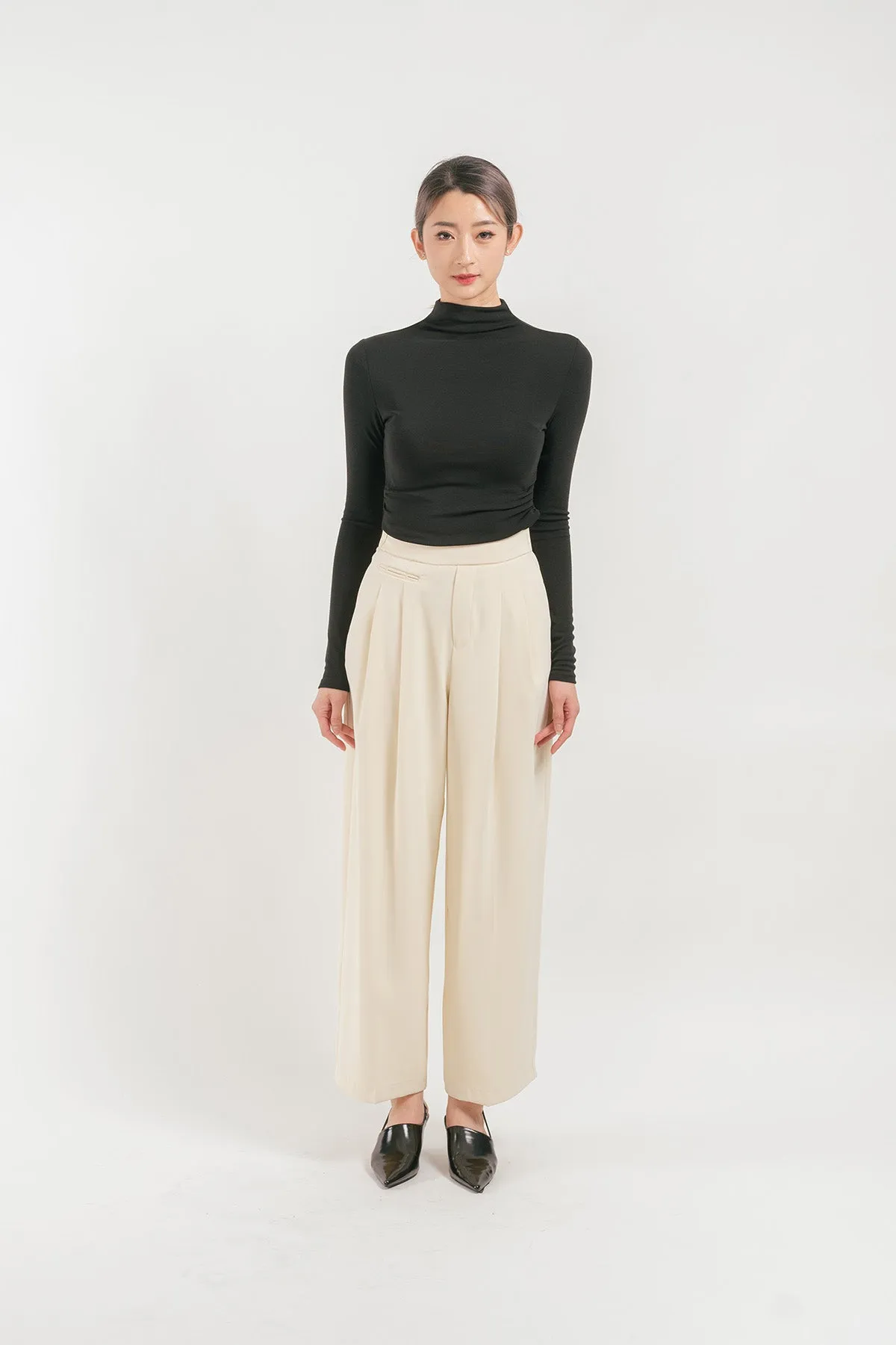 Derissa High Waisted Flare Leg Pants