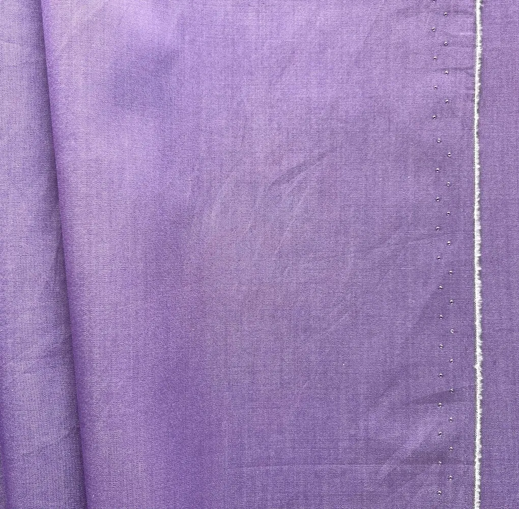 Designer Lilac Arbor 2-Ply Cotton Shirting (Made in Italy)