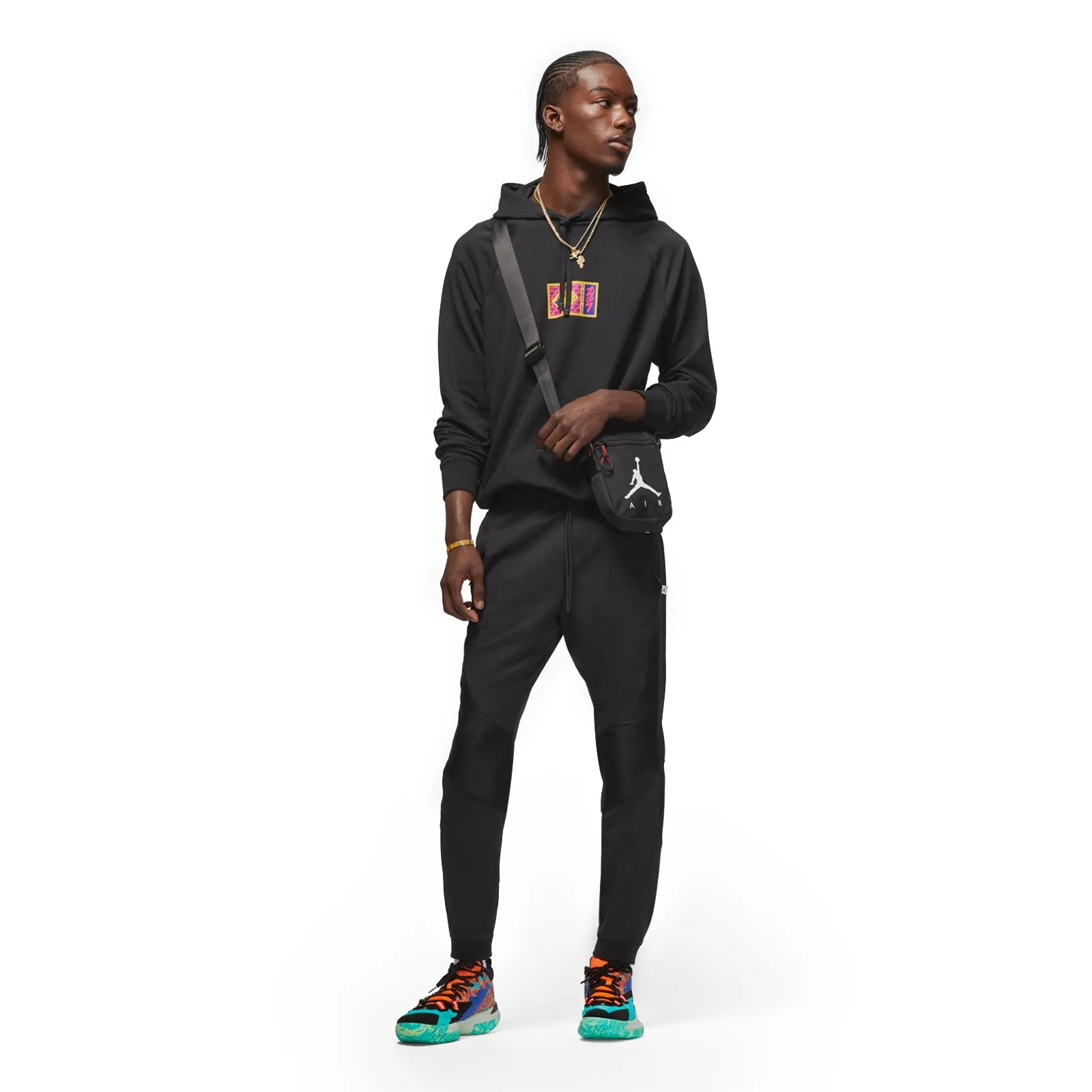 Jordan X Zion Dri-FIT French Terry Hoodie - Black