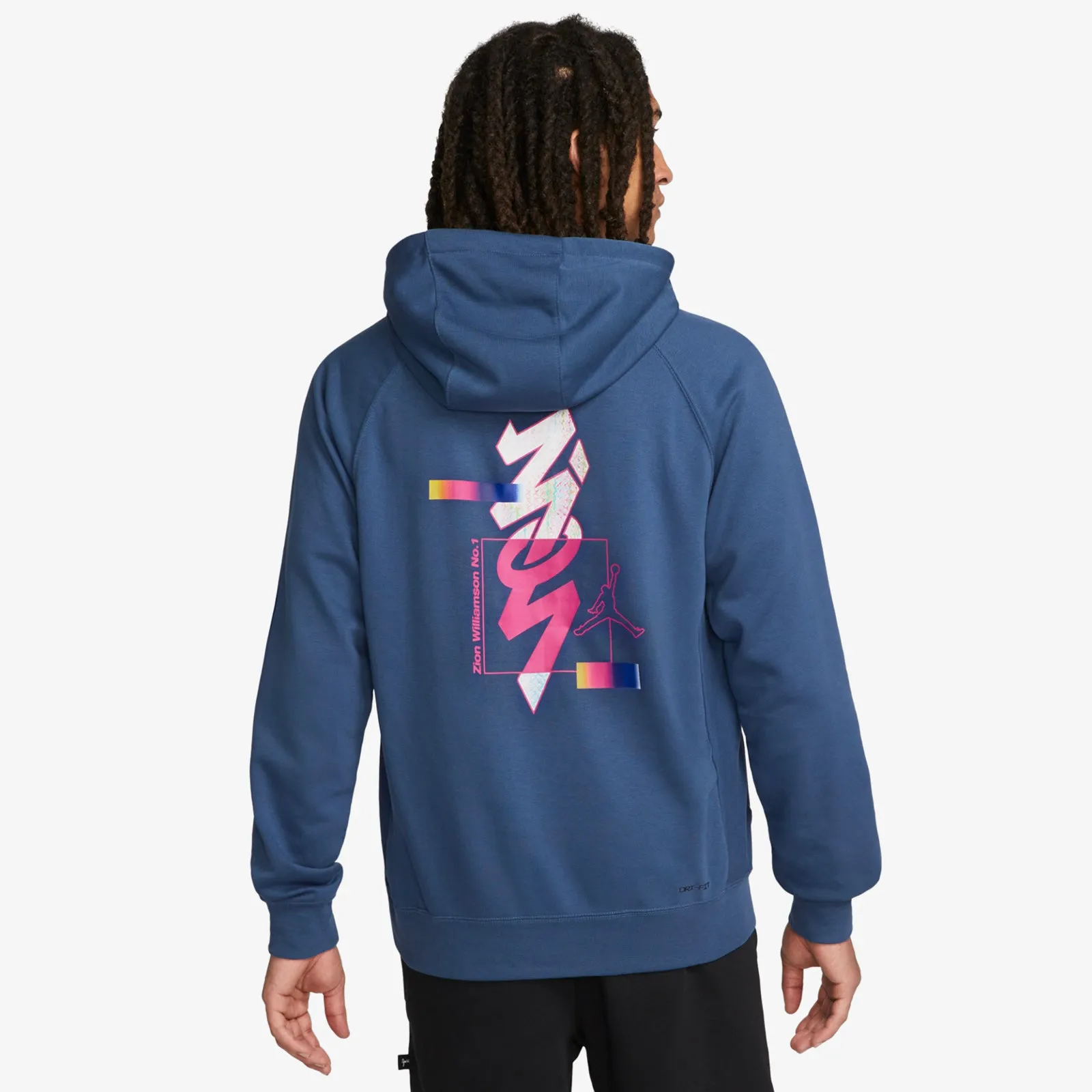 Jordan X Zion Dri-FIT French Terry Hoodie - Navy