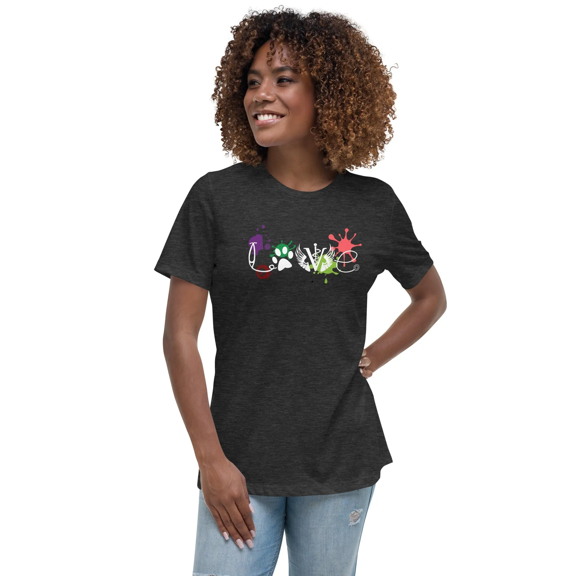 LOVE Veterinary Medicine Women's Relaxed T-shirt