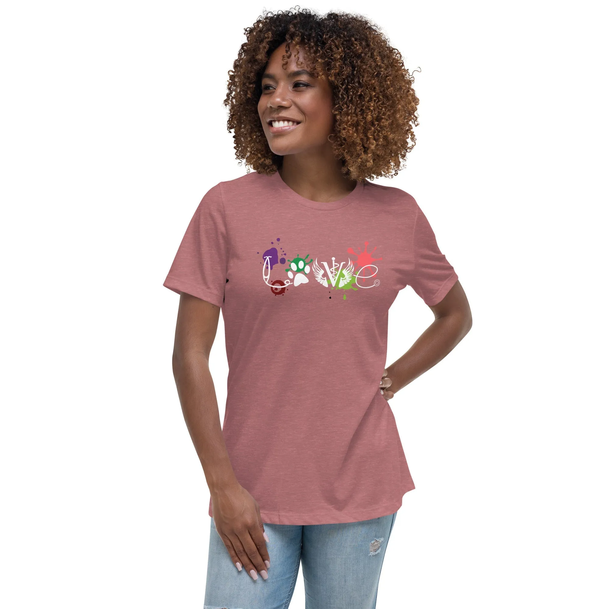 LOVE Veterinary Medicine Women's Relaxed T-shirt