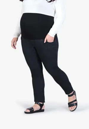 Majka Maternity Flexi Denim Jeggings - Black