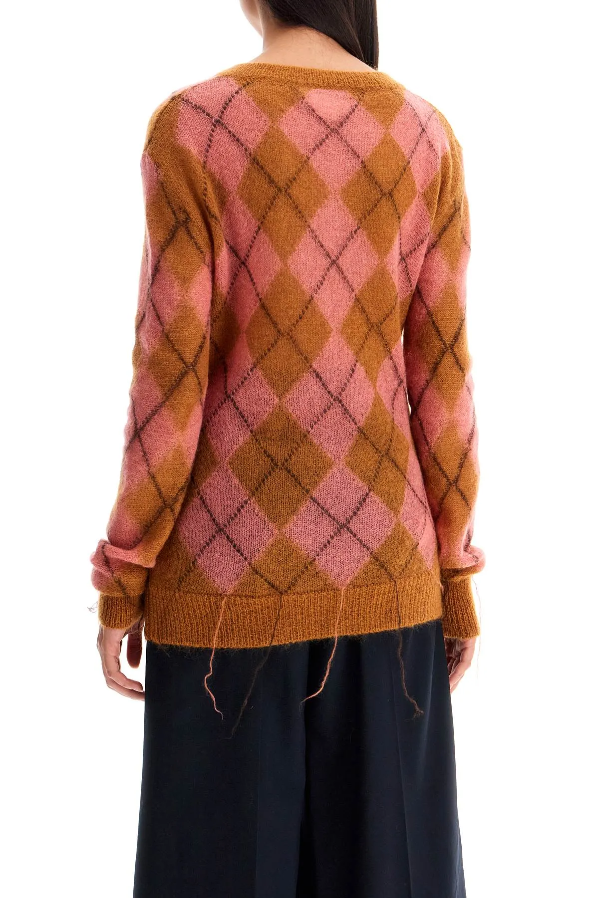 MARNI distressed mohair pullover