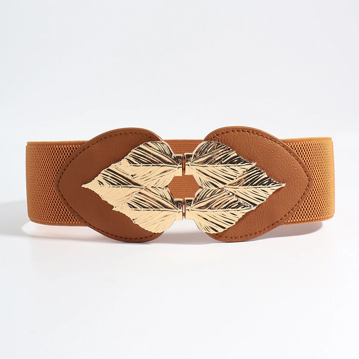 Metallic Bloom Stretch Belt