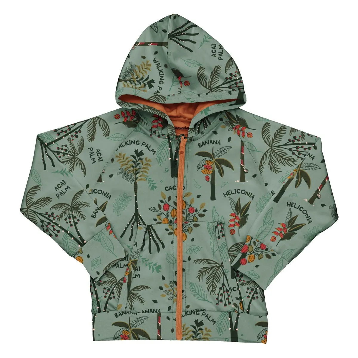 Meyadey Trillion Trees Lined Zip Hoodie