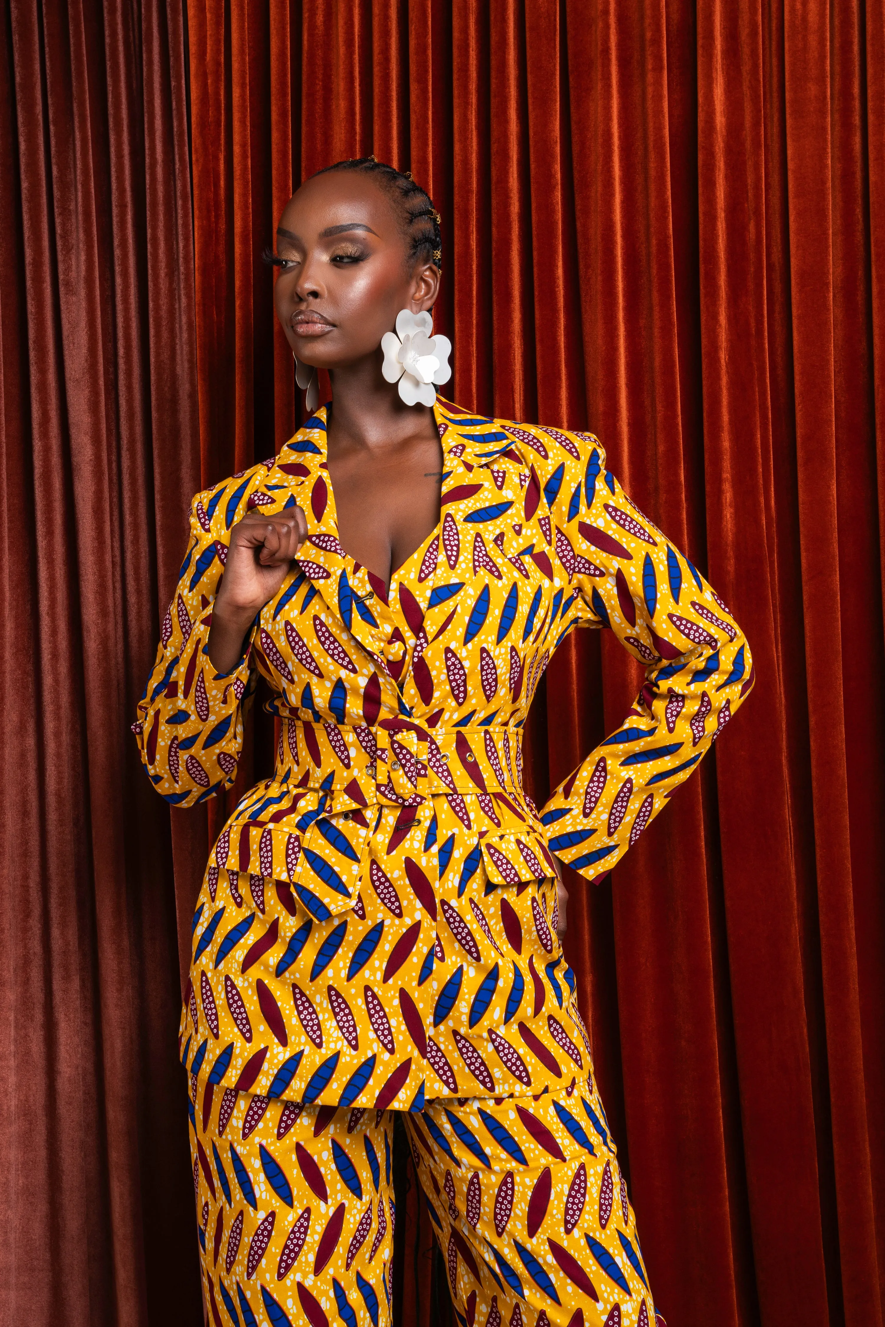 MOYIN African print BLAZER