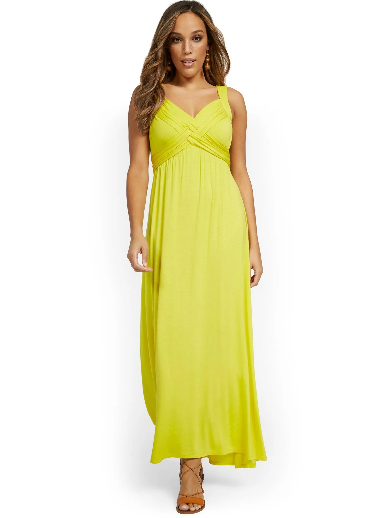 Petite Goddess Maxi Dress