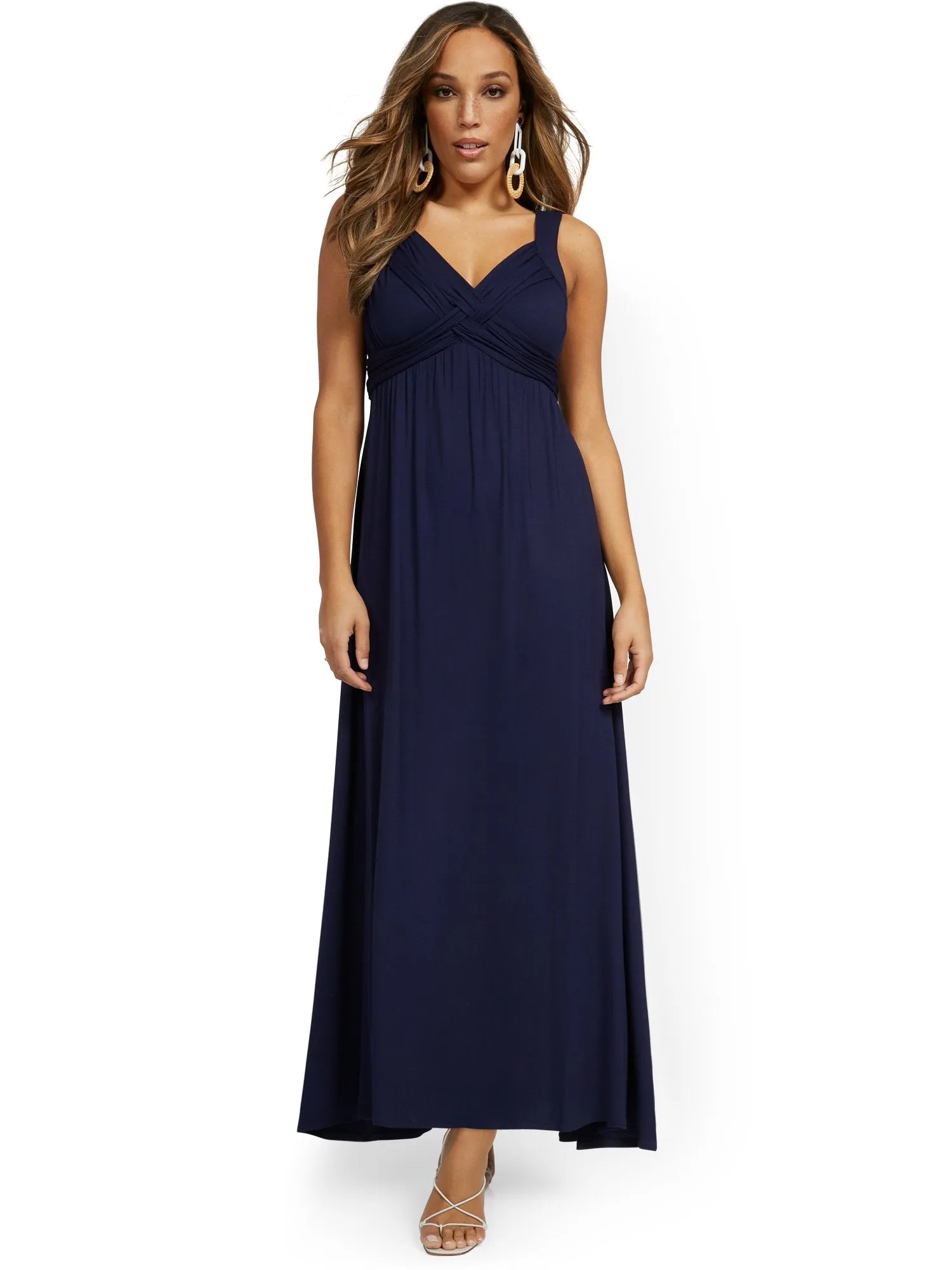 Petite Goddess Maxi Dress