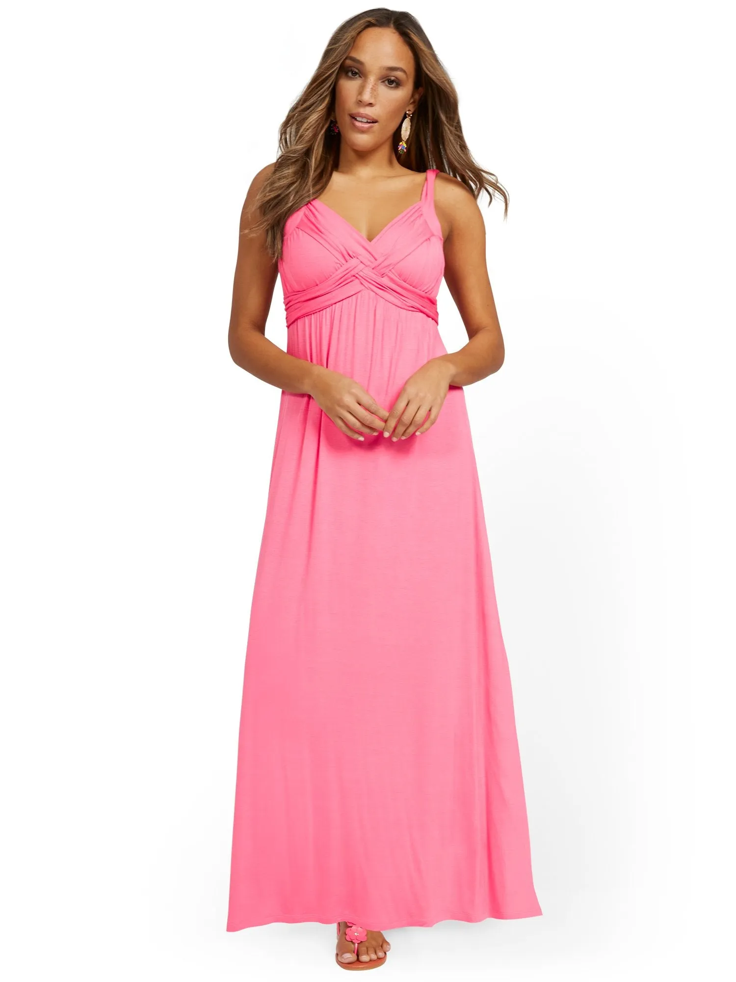 Petite Goddess Maxi Dress