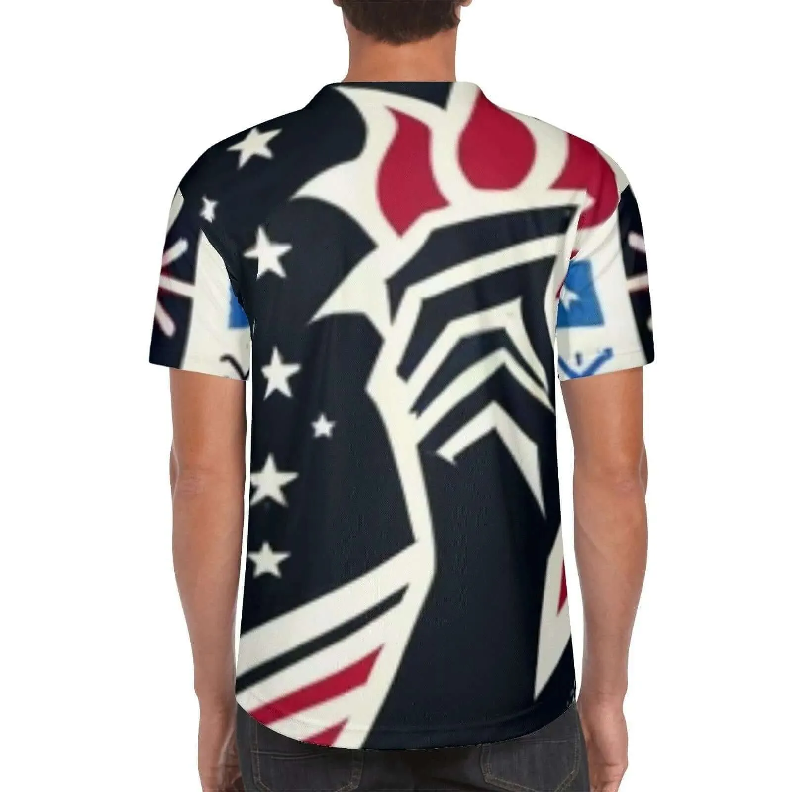 Red white and blue Lightweight Men's Jersey