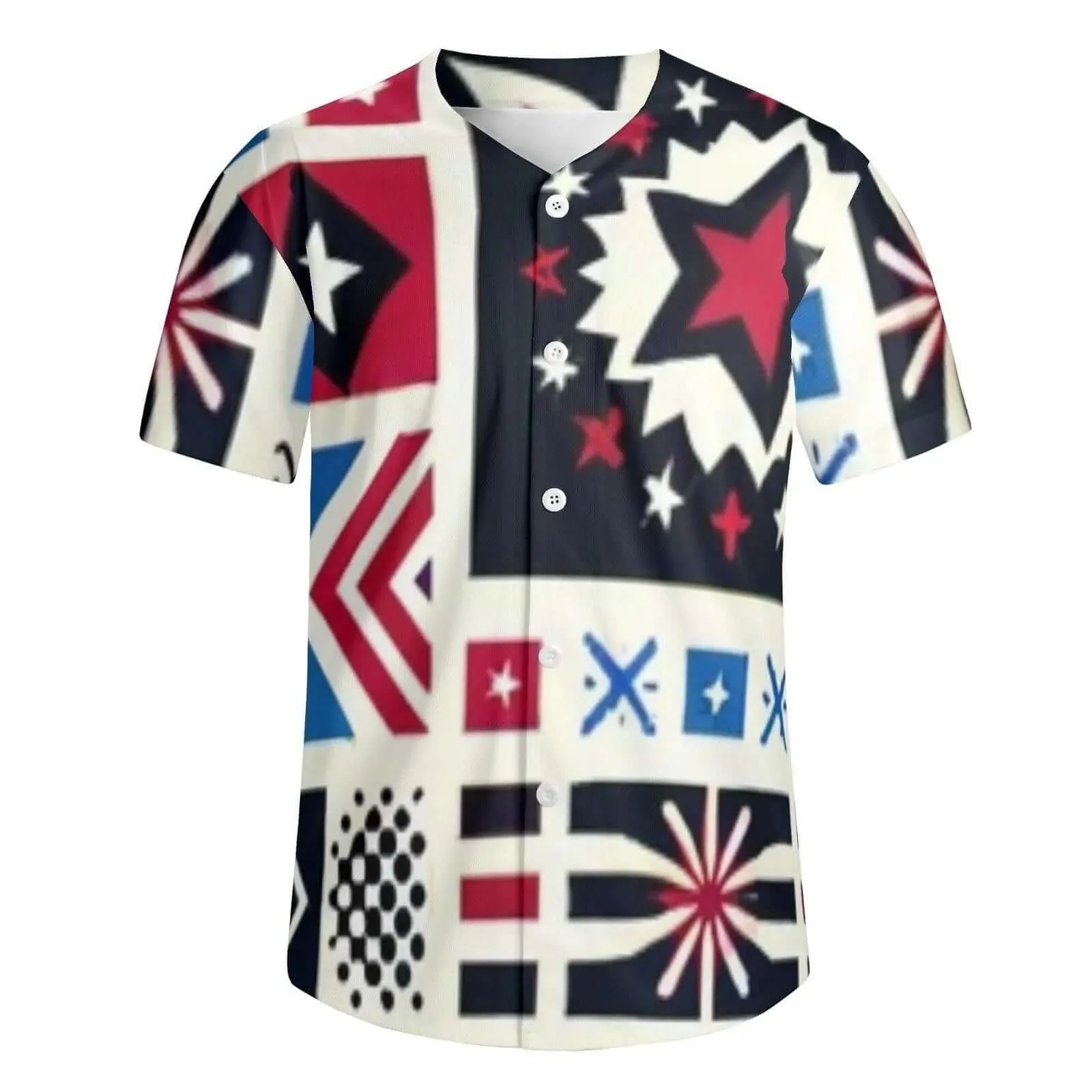 Red white and blue Lightweight Men's Jersey