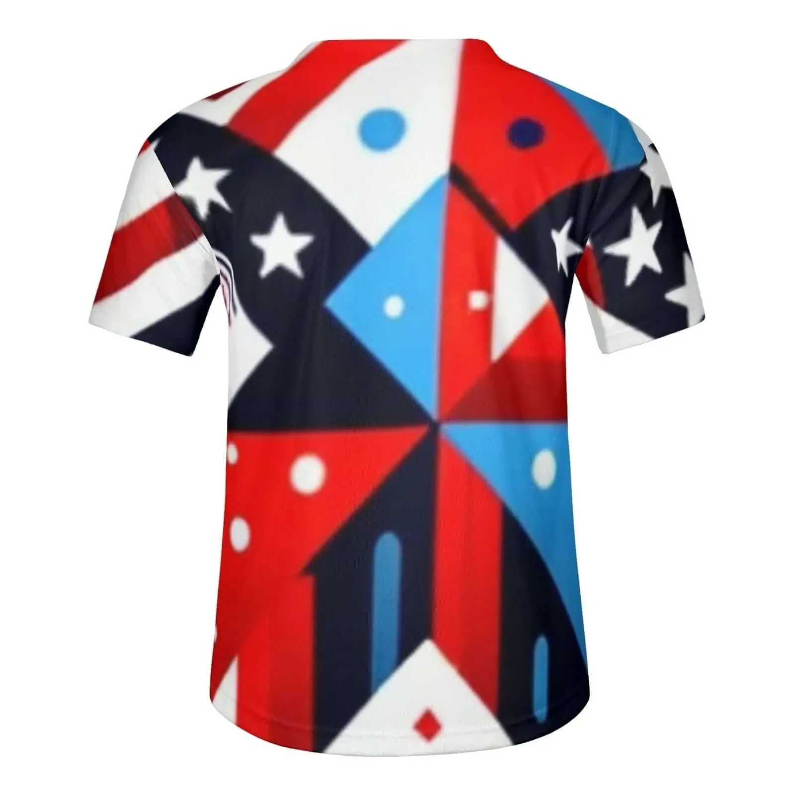 Red white and blue Lightweight Men's Jersey