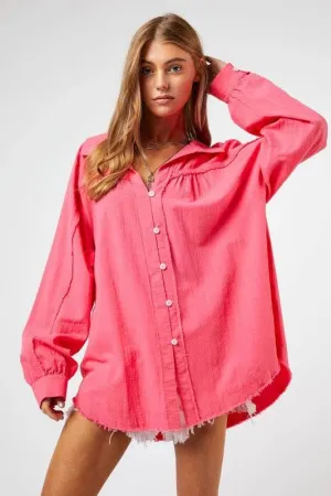 Relaxed Fit Cotton Shirt