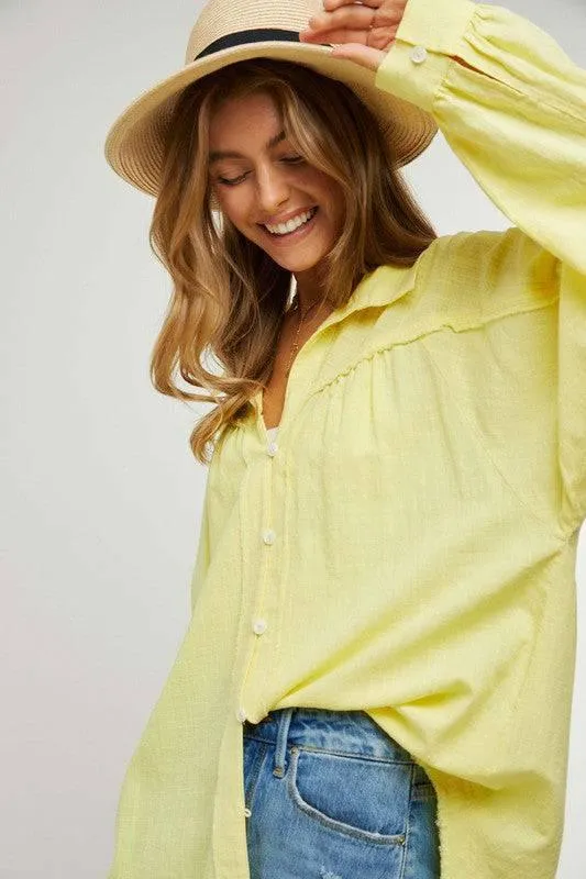 Relaxed Fit Cotton Shirt