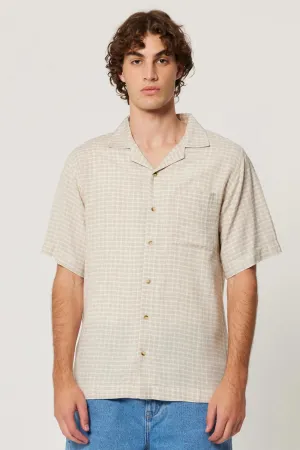 Rolla’s Bowler Check Shirt Natural