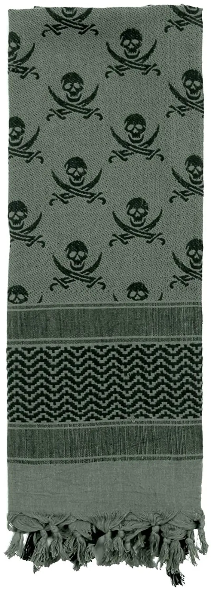 Rothco Skulls Shemagh Tactical Desert Scarf