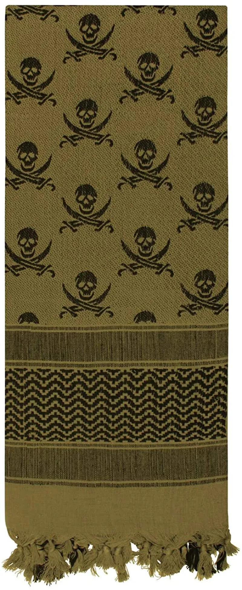 Rothco Skulls Shemagh Tactical Desert Scarf