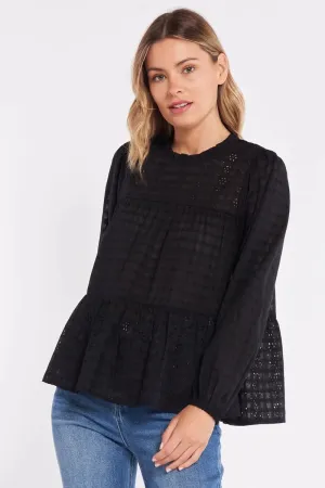 Sass - Sonia Top - Black