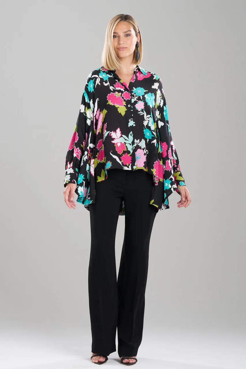 Tangier Printed Silk Georgette Top