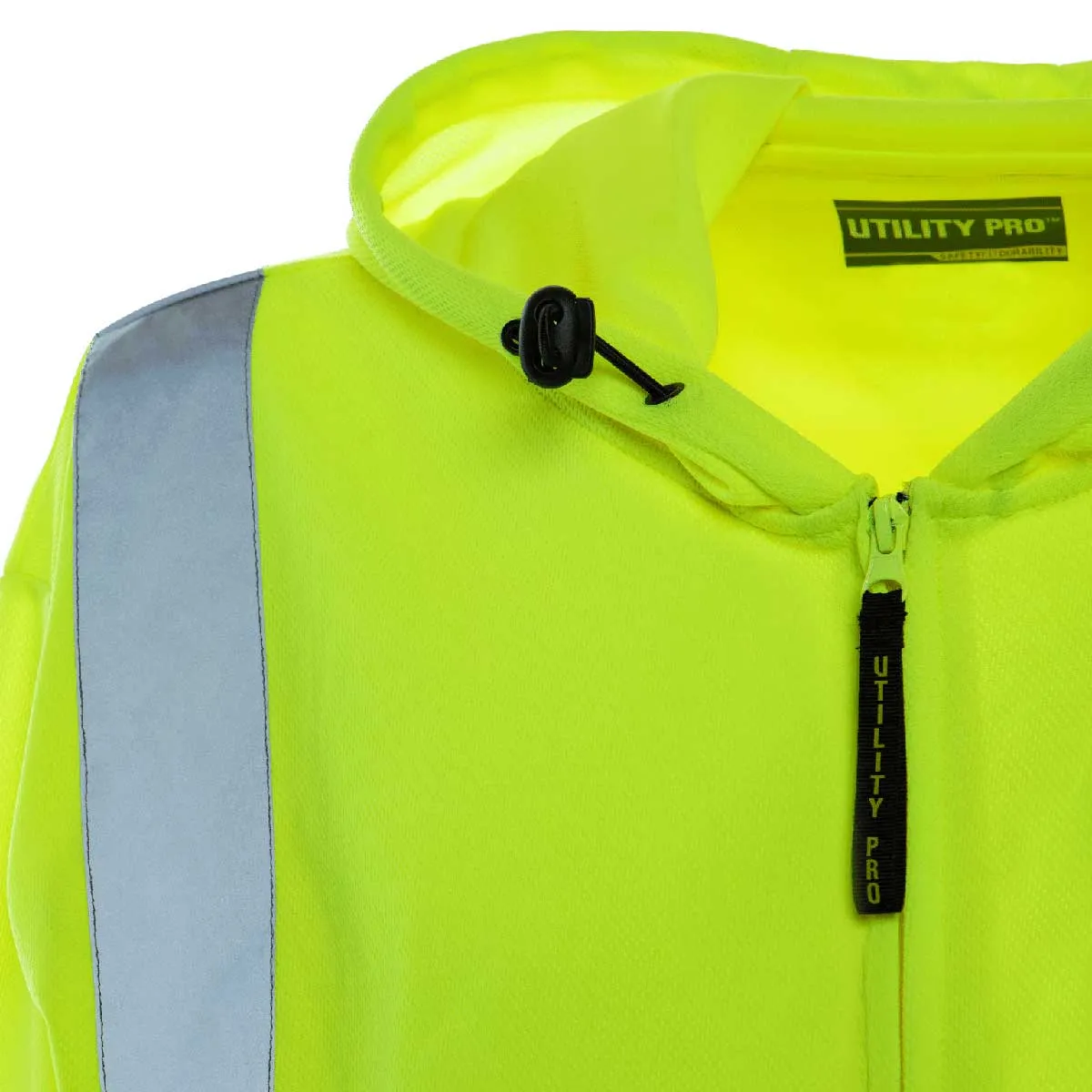 Utility Pro ANSI Class 3 Lightweight Mesh Hi-Vis Full-Zip Jacket