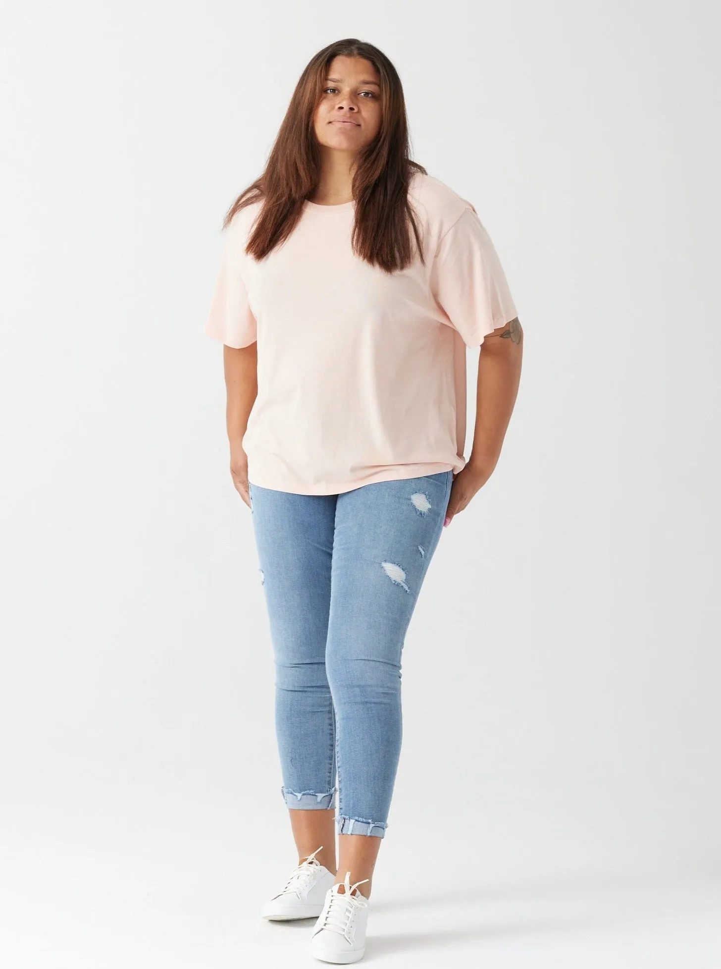 Women's Relaxed Shirt - Dusty Rose