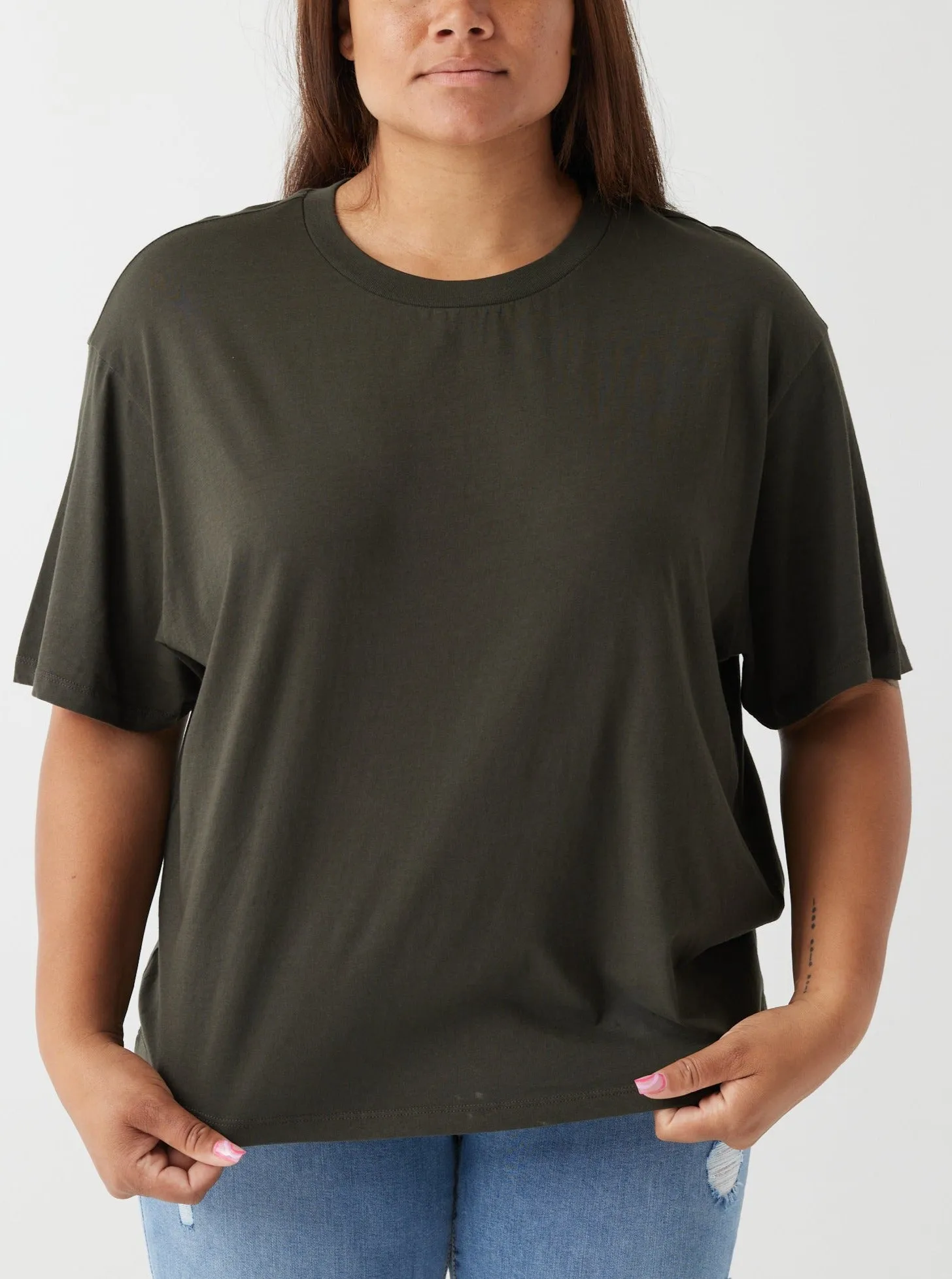 Women's Relaxed Shirt - Washed Black