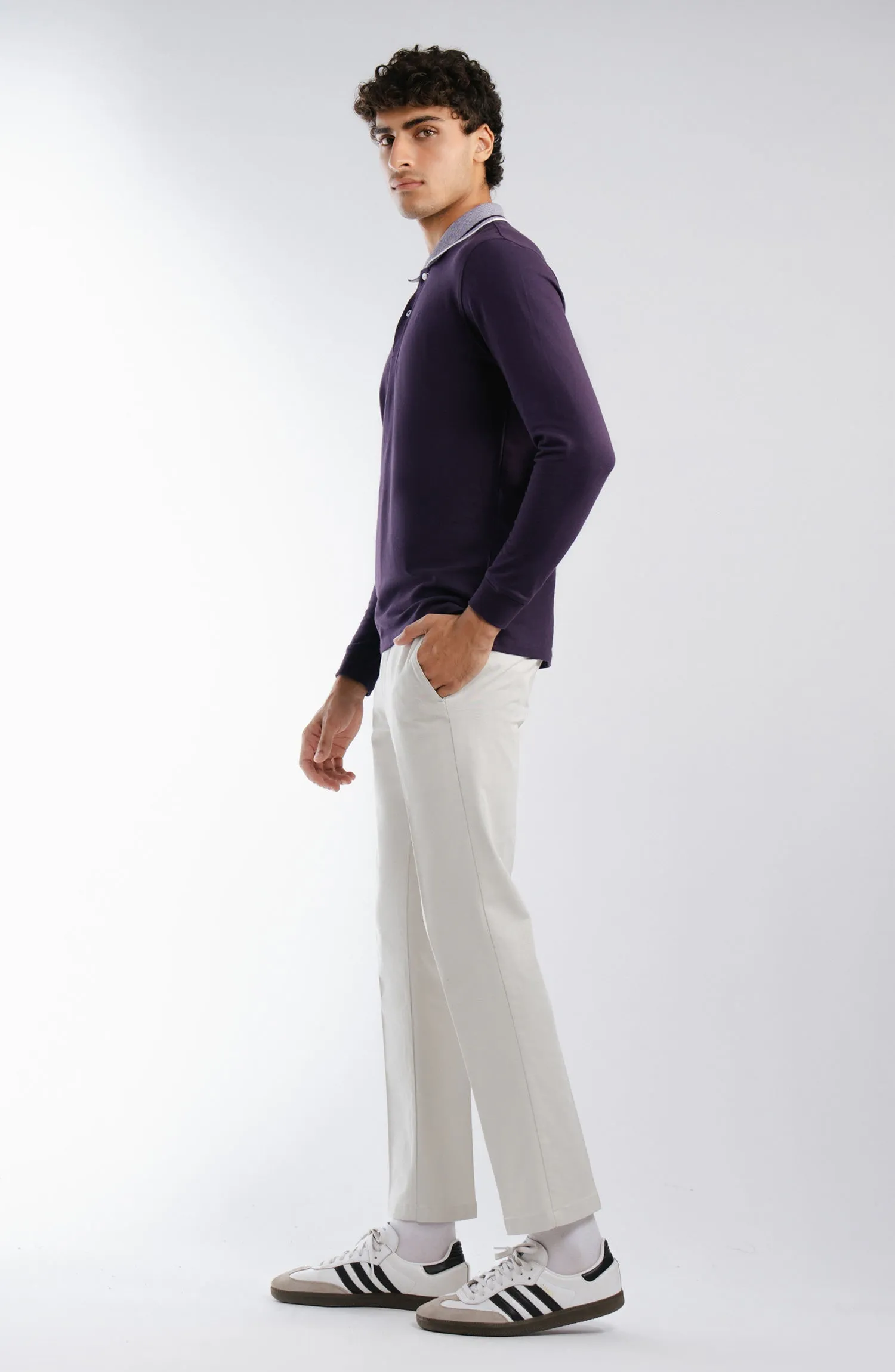 Wrinkle Free Pants - Beige