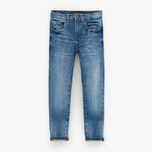 ZR Kids Skinny Fit Stretchable Mid Blue Denim 1219